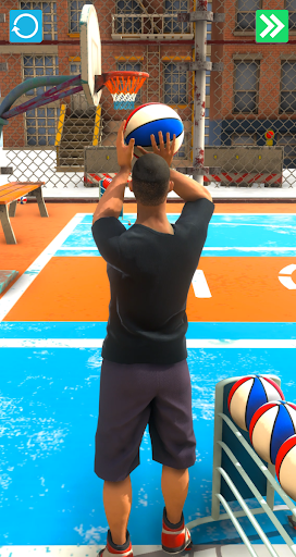 Basketball Life 3D - Dunk Game - Gameplay image of android game