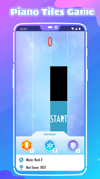 A For Adley Piano Tiles Game - Gameplay image of android game