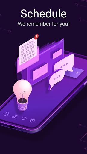 Switch SMS: Texting & Themes - عکس برنامه موبایلی اندروید