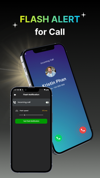 Flashlight & Flash Alert - Image screenshot of android app
