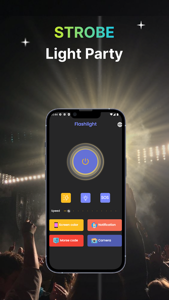 Flashlight & Flash Alert - عکس برنامه موبایلی اندروید