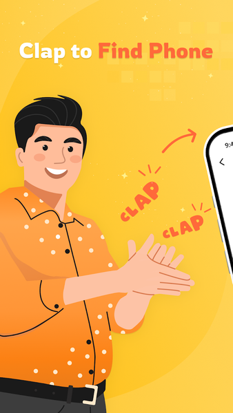 Find Your Phone by Clap&Flash - Image screenshot of android app