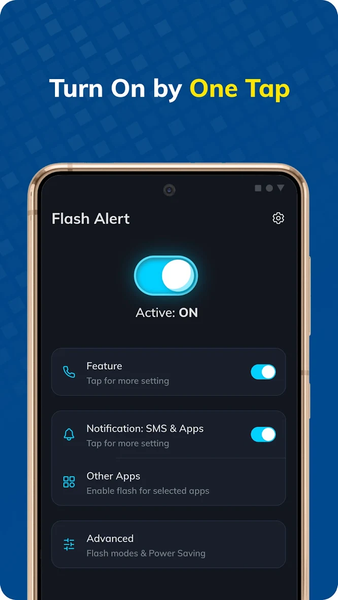 Flash Alerts: Flashing Lights - عکس برنامه موبایلی اندروید
