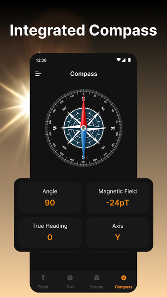 Flash Alert - Led Flashlight - Image screenshot of android app