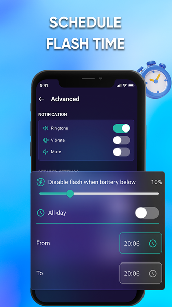 Flash Alert Smart Light - Image screenshot of android app