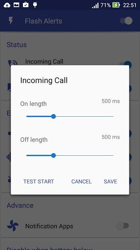 Flash On Notification - عکس برنامه موبایلی اندروید