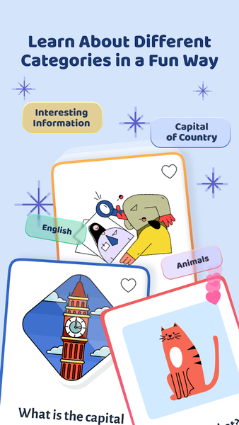 Flash Card－Learn, Play, Repeat - عکس برنامه موبایلی اندروید
