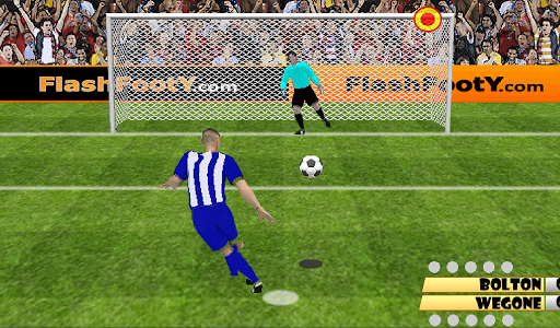 Penalty Shooters Football Game - Gameplay image of android game