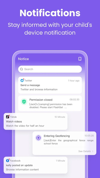 FlashGet Kids:parental control - عکس برنامه موبایلی اندروید