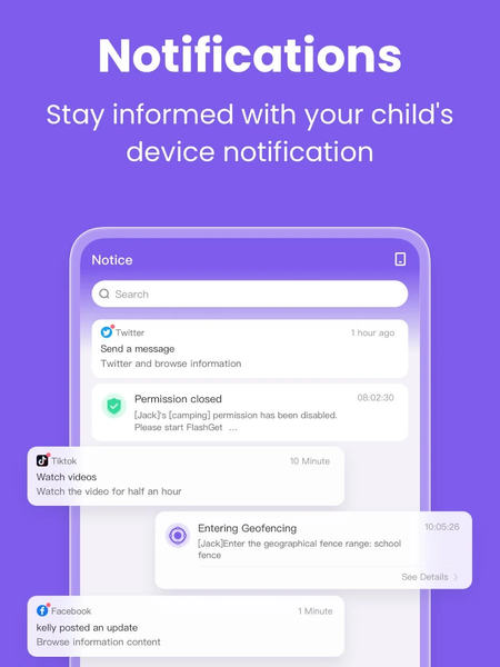 FlashGet Kids:parental control - عکس برنامه موبایلی اندروید