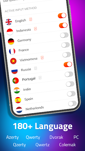 LED Keyboard: Colors Keyboard - Image screenshot of android app