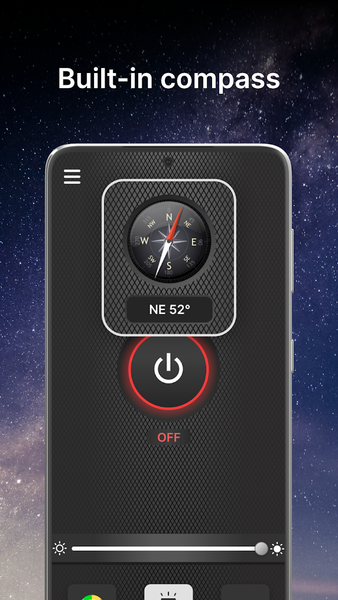 Brightest Flashlight Launcher - Image screenshot of android app