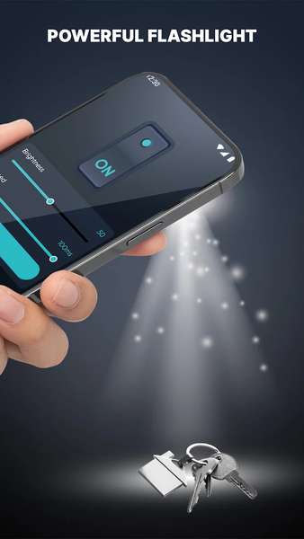 Flashlight App & LED Banner - Image screenshot of android app