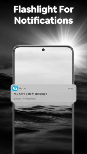 LED Flashlight & Flash Alert - عکس برنامه موبایلی اندروید