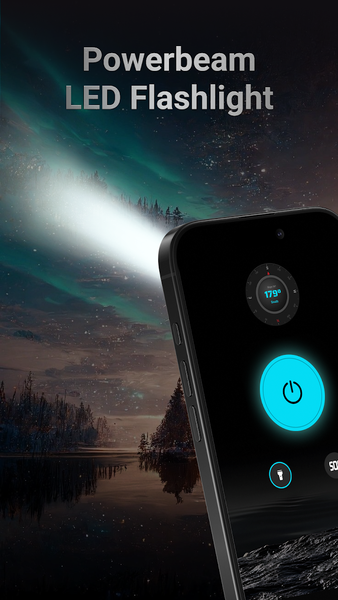 Super Flashlight & Magnifier - عکس برنامه موبایلی اندروید