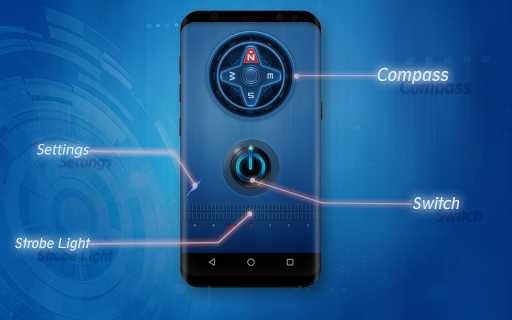 Flashlight X - عکس برنامه موبایلی اندروید