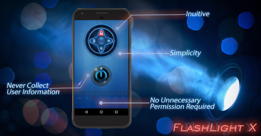 Flashlight X - عکس برنامه موبایلی اندروید
