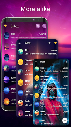 Wallpaper SMS theme - عکس برنامه موبایلی اندروید