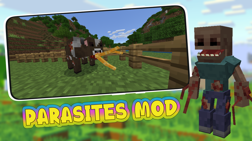 Parasites Mod For Minecraft PE - Image screenshot of android app
