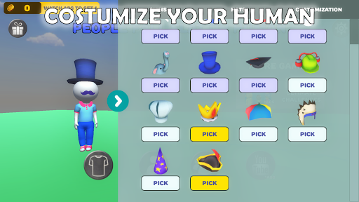 People Fall Flat On Human - عکس بازی موبایلی اندروید