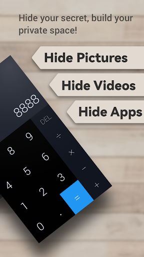 HideX – ماشین حساب قفل گذار - عکس برنامه موبایلی اندروید