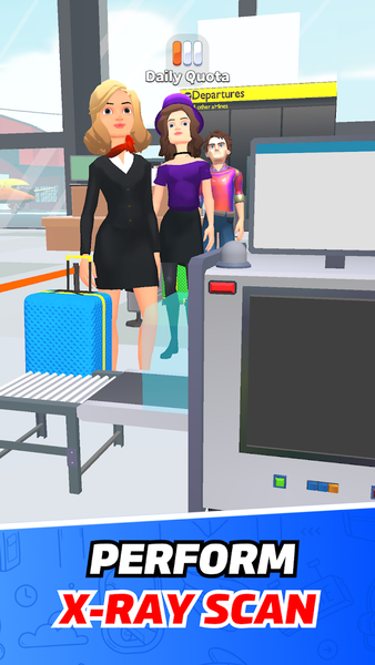 Airport Security Simulator ۹۱۱ - عکس بازی موبایلی اندروید