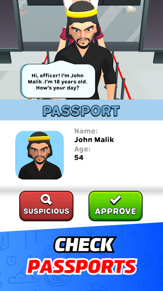 Airport Security Simulator ۹۱۱ - عکس بازی موبایلی اندروید