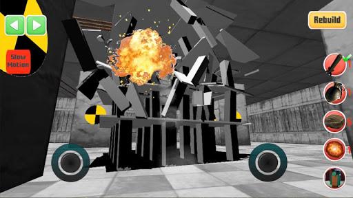 Destroy it all! Physics game - Gameplay image of android game