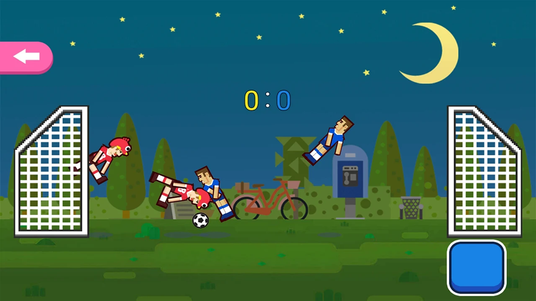 Droll Soccer--fly ball - عکس بازی موبایلی اندروید