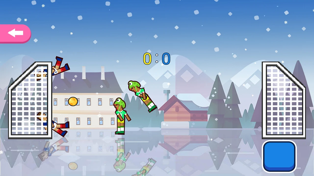 Droll Soccer--fly ball - عکس بازی موبایلی اندروید