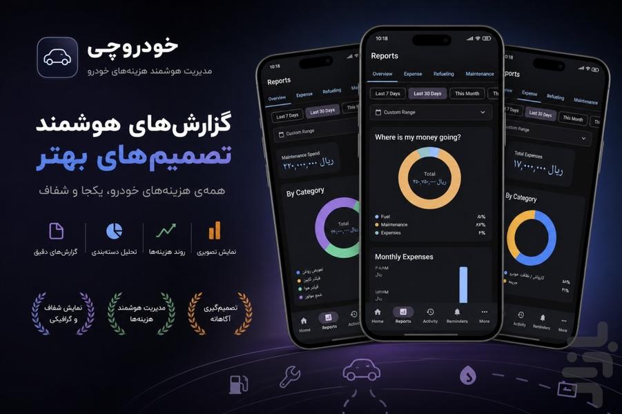 خودروچی | دستیار هوشمند خودرو - عکس برنامه موبایلی اندروید