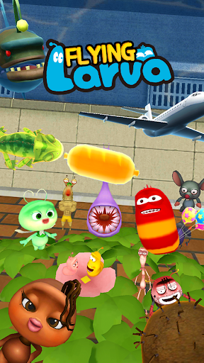 Flying LARVA - Gameplay image of android game