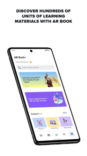 AR Book: lessons and exercises - Image screenshot of android app