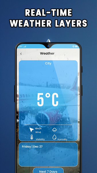 Flight Tracker - Live Status - عکس برنامه موبایلی اندروید