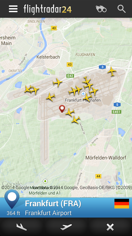 دانلود برنامه Flightradar۲۴ Flight Tracker اندروید بازار
