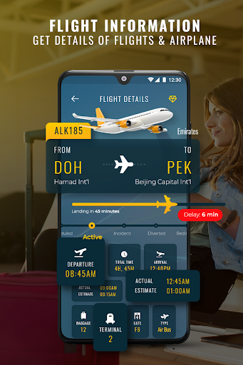 Live Flight Tracker & Radar - Image screenshot of android app