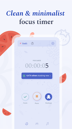 Flipd: Focus & Study Timer - عکس برنامه موبایلی اندروید