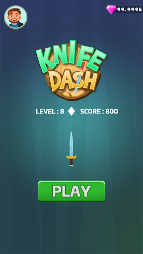Knife Dash - Gameplay image of android game