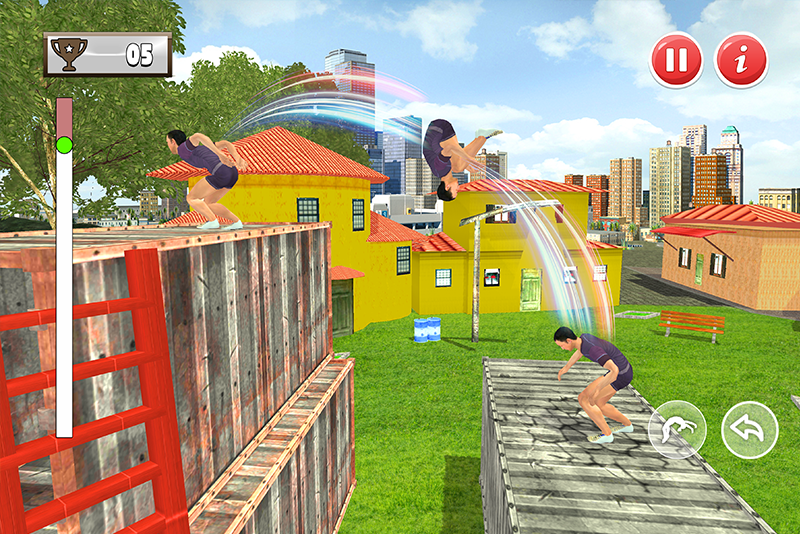 Backflip Challenge:Stunt Games - عکس بازی موبایلی اندروید