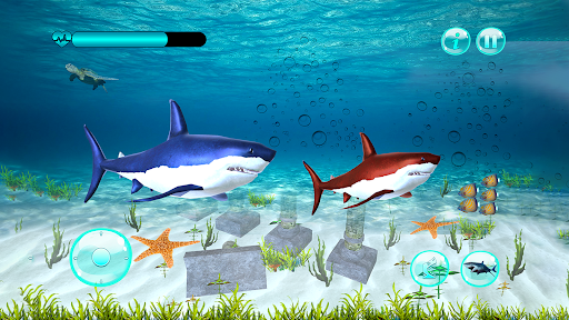 Big Shark Vs Small Sharks - عکس بازی موبایلی اندروید