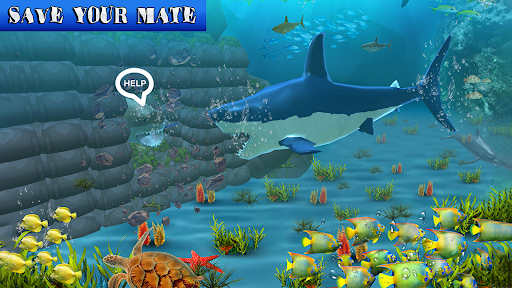 Big Shark Vs Small Sharks - Gameplay image of android game
