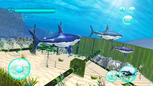 Big Shark Vs Small Sharks - Gameplay image of android game