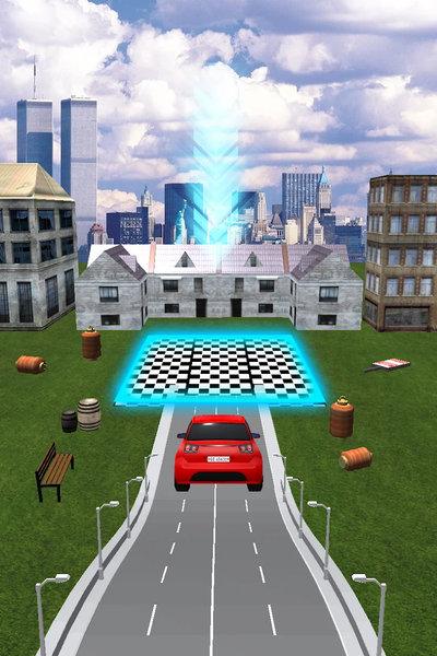 Car Stunts Slingshot Games - عکس بازی موبایلی اندروید