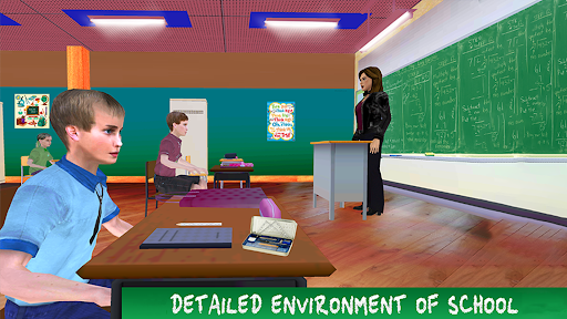 High School Education Game - عکس بازی موبایلی اندروید