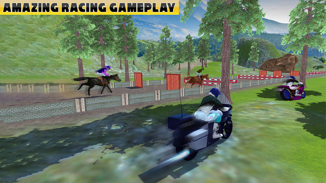 Horse Vs Bike: Ultimate Race - عکس بازی موبایلی اندروید