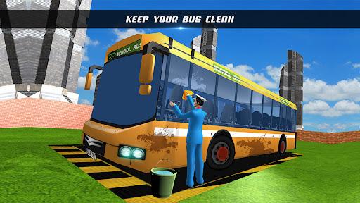 School Bus Driver Fun Game - Gameplay image of android game
