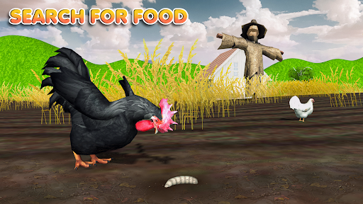 Talking Rooster: Chicken Games - Image screenshot of android app