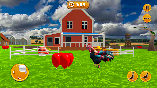 Rooster Family: Chicken Games - عکس برنامه موبایلی اندروید