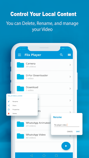 FlixPlayer for Android - عکس برنامه موبایلی اندروید