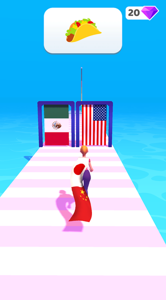 Flags Fest - Gameplay image of android game